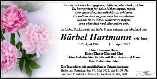 Bärbel Hartmann