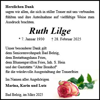 Ruth Lilge