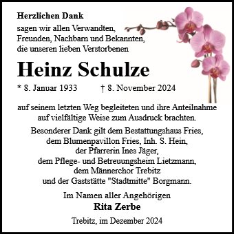 Heinz Schulze