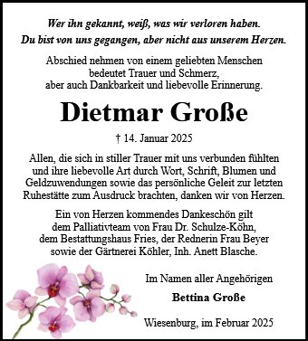 Dietmar Große