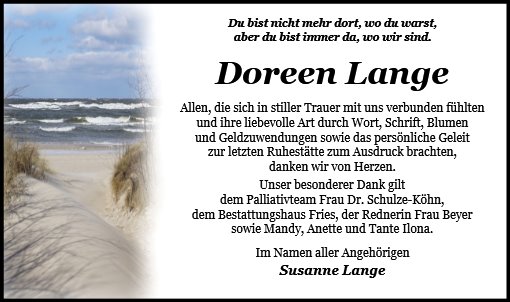 Doreen Lange