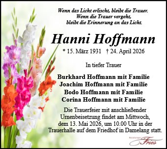 Hanni Hoffmann
