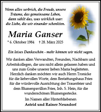 Maria Ganser