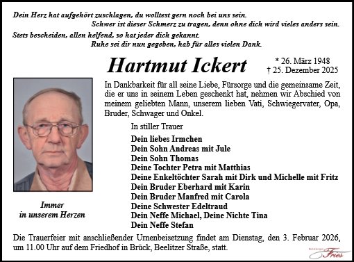 Hartmut Ickert