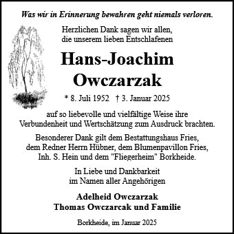 Hans-Joachim Owczarzak