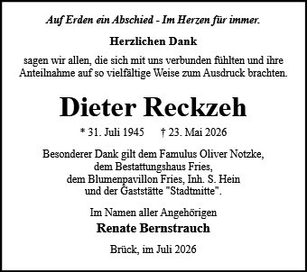 Dieter Reckzeh