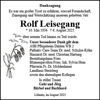Rolf Leisegang