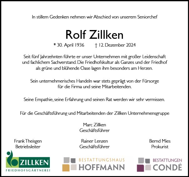 Rolf Zillken