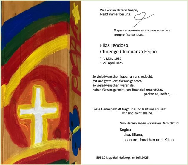 Elias Teodoso Chirenge Chimuanza Feijão