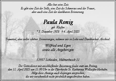 Paula Ronig