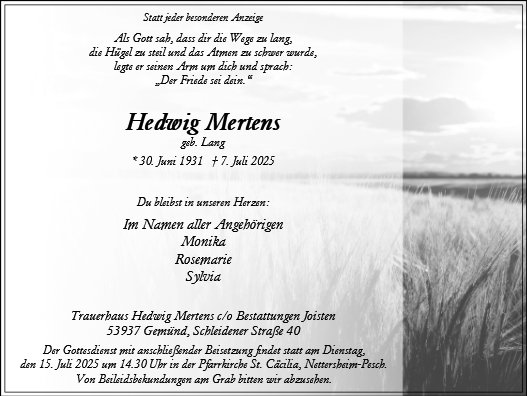 Hedwig Mertens