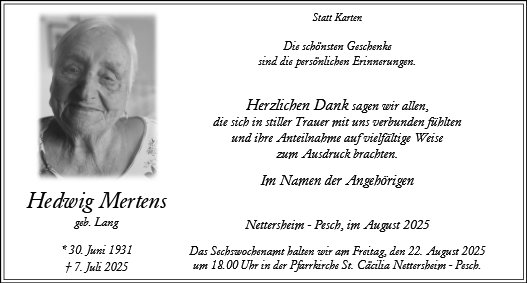 Hedwig Mertens