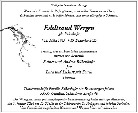 Edeltraud Wergen
