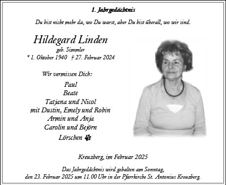 Hildegard Linden