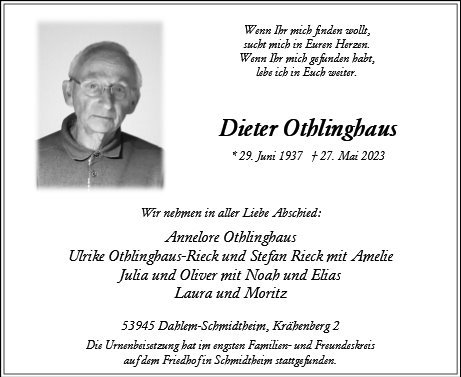 Dieter Othlinghaus