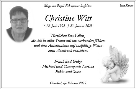 Christine Witt