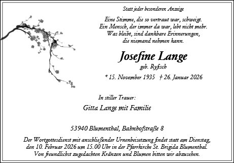 Josefine Lange