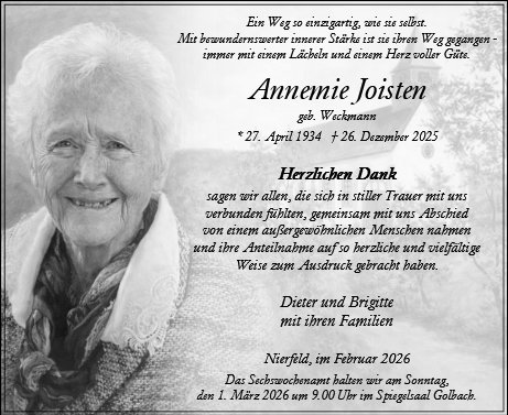 Annemie Joisten