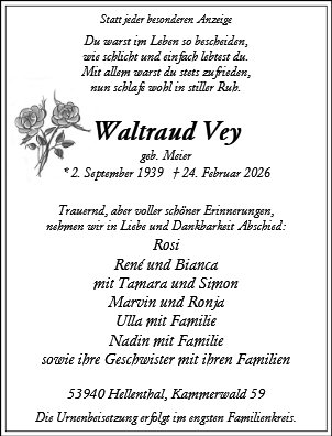 Waltraud Vey