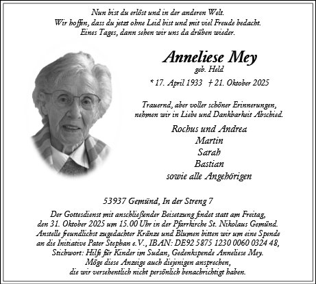 Anneliese Mey