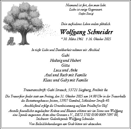 Wolfgang Schneider