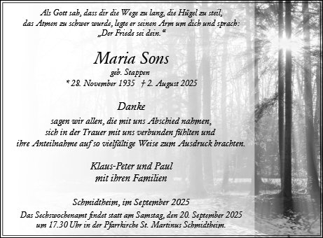 Maria Sons