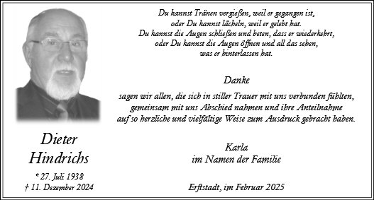 Dieter Hindrichs