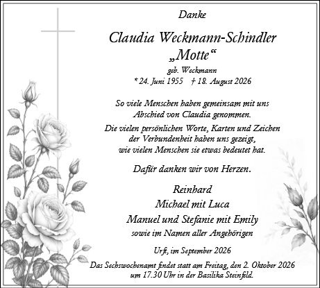 Claudia Weckmann-Schindler