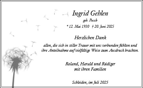 Ingrid Gehlen