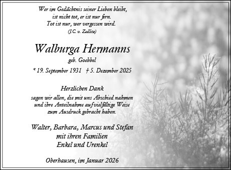 Walburga Hermanns