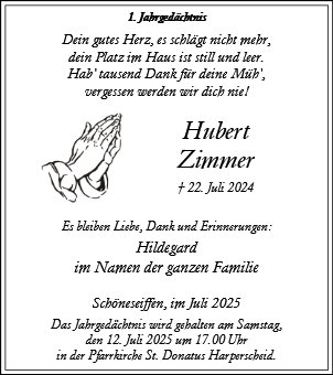 Hubert Zimmer