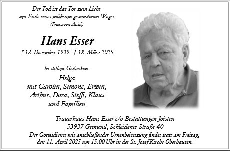 Hans Esser