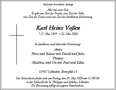 Karl-Heinz Vossen