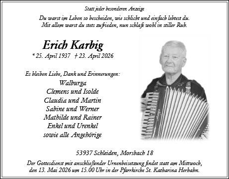Erich Karbig