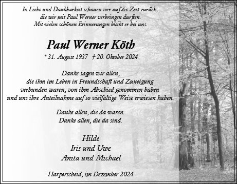 Paul Werner Köth