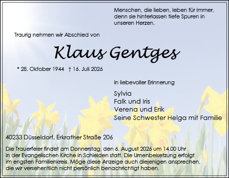 Klaus Gentges