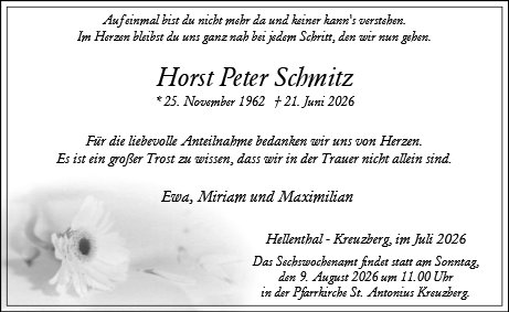 Horst Peter Schmitz