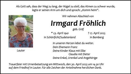 Irmgard Fröhlich