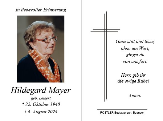 Hildegard Mayer