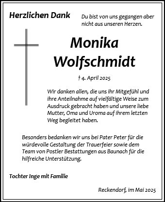 Monika Wolfschmidt