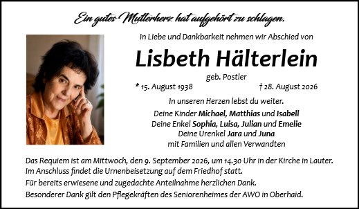 Elisabetha Hälterlein