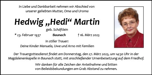 Hedwig Martin