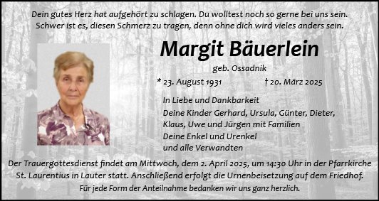 Margit Bäuerlein