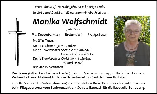 Monika Wolfschmidt