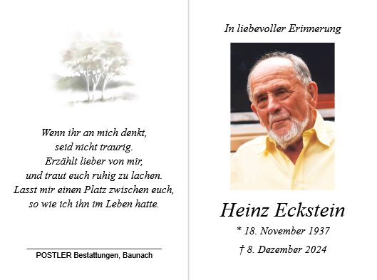 Heinz Eckstein
