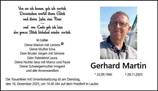 Gerhard Martin