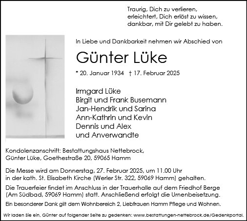 Günter Lüke