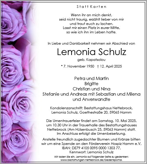 Lemonia Schulz
