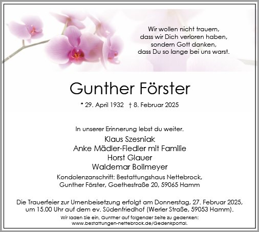 Gunther Förster