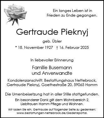 Gertraude Pieknyj